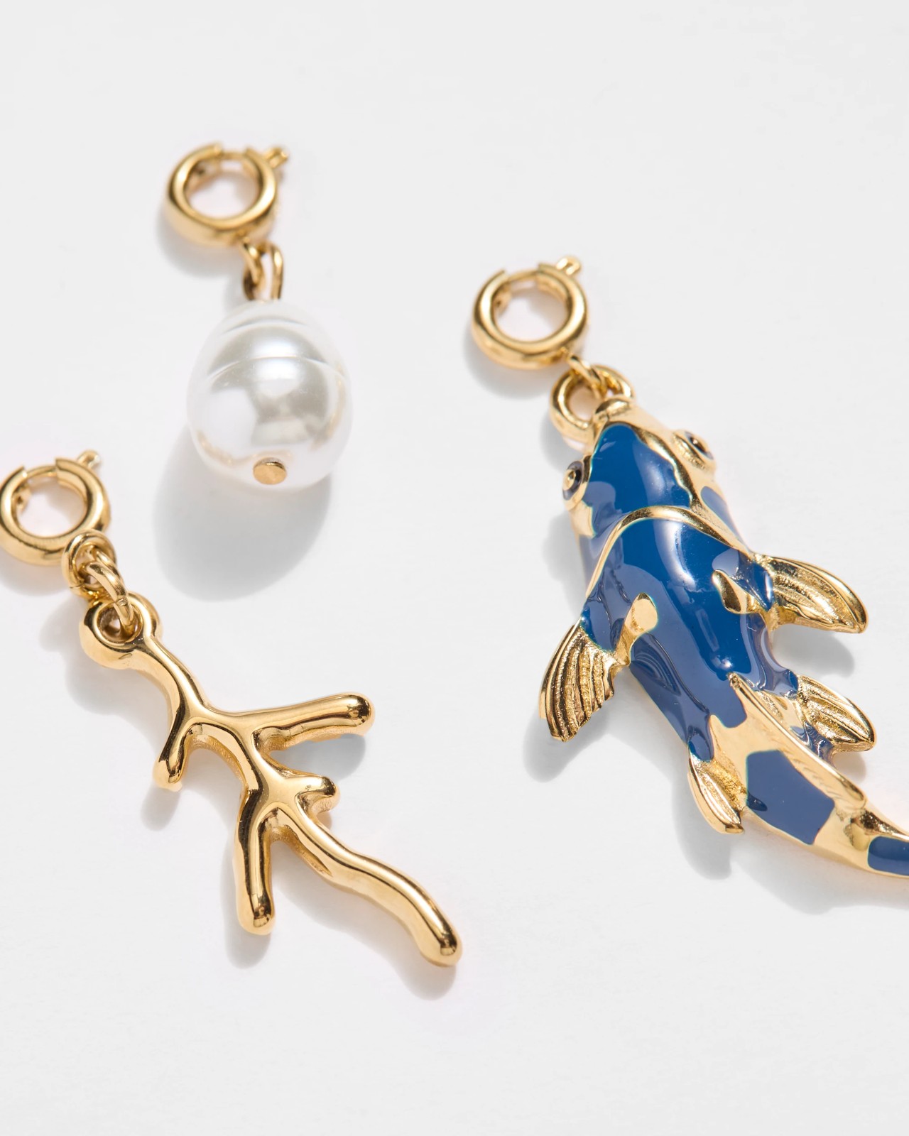 Waterproof 3 Pack Ocean Theme Charm Set 2 of 5