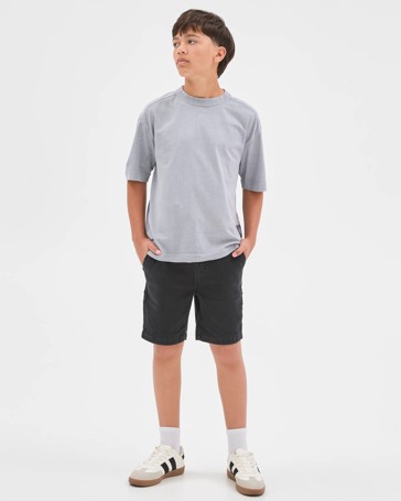 Australian Cotton Oversized Washed T-Shirt