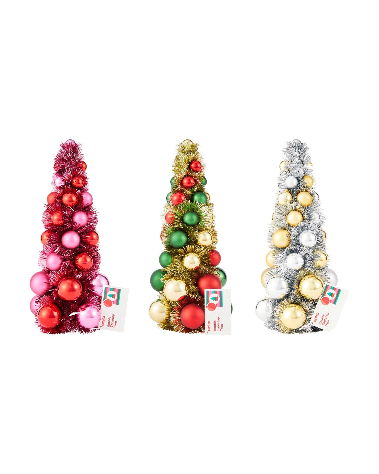 Anko Bauble Tabletop Tree - Assorted 4 of 4