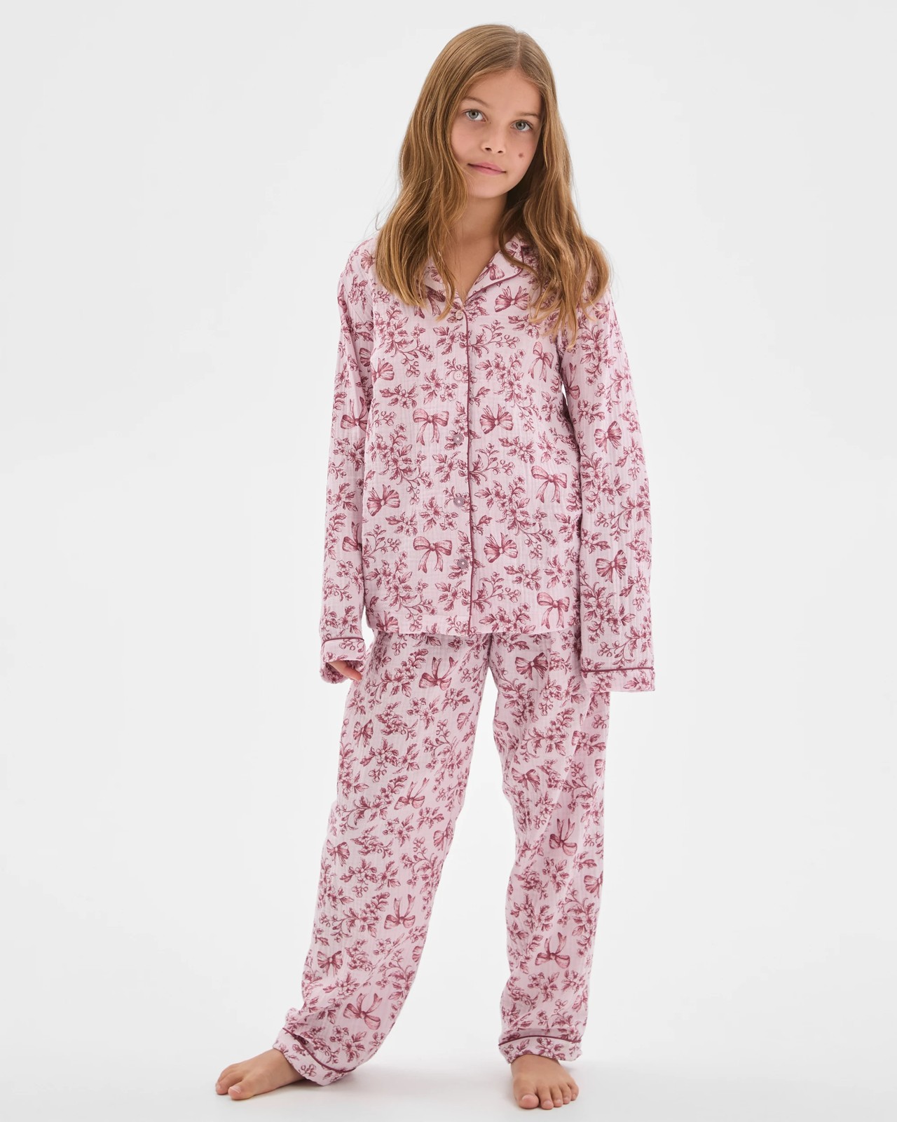 Family Matching Australian Cotton Mini Me Double Cloth Pyjama Set 2 of 5