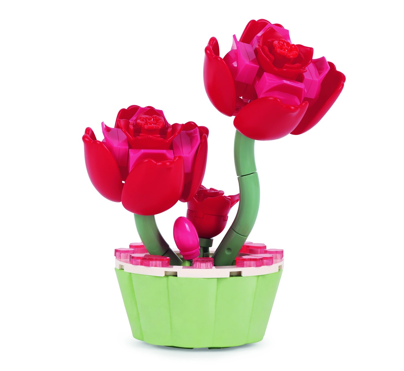 Mini Blocks Flower Series: Flower Pot - Assorted 2 of 4