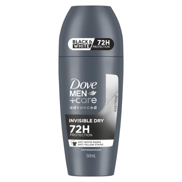 Dove Men + Care Advanced Invisible Dry Antiperspirant Deodorant Roll-On 50ml