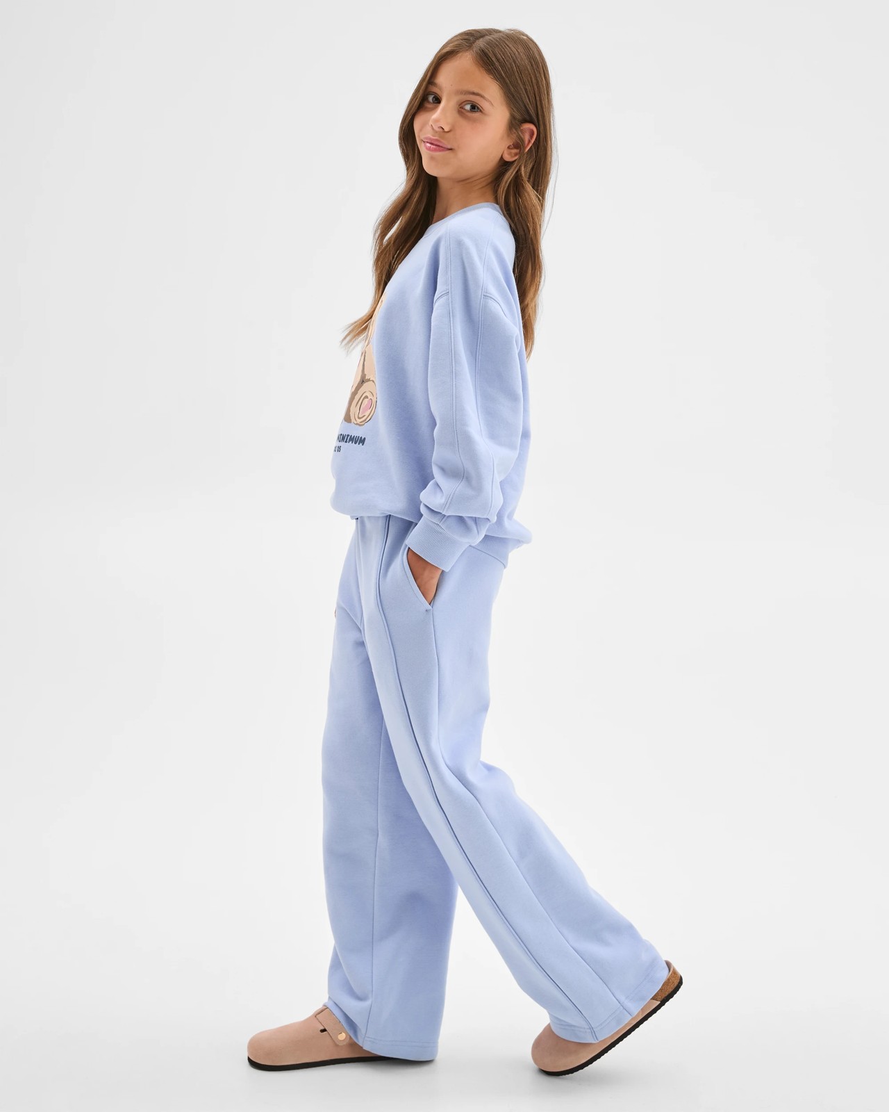 Australian Cotton Blend Trackpants - Blue 2 of 6