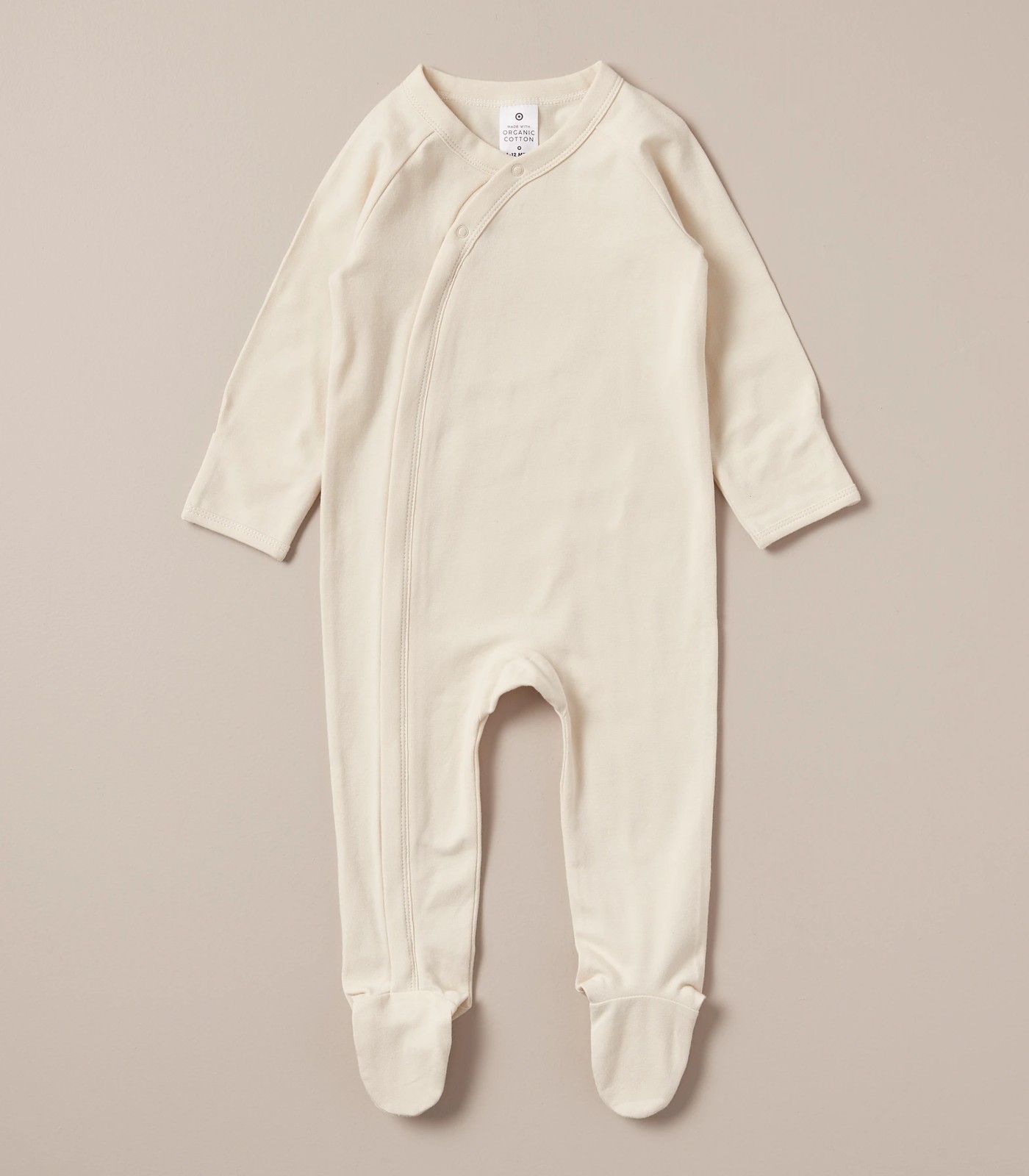 3 Pack Baby Organic Cotton Side Zip Coverall 4 of 6