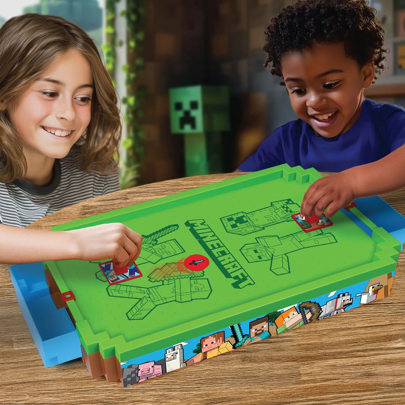 Minecraft Overworld Arcade Air Hockey 4 of 4