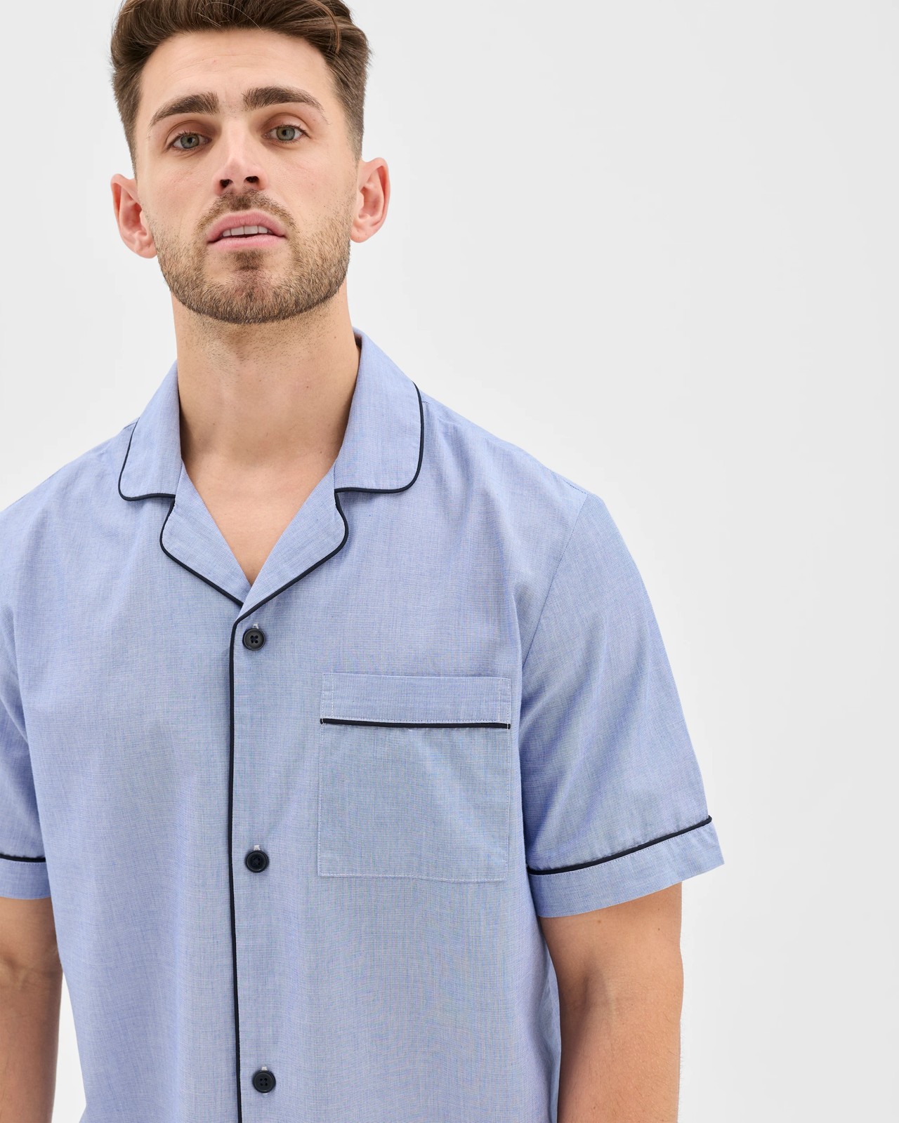 Maxx Cotton Woven Poplin Pyjama Set 5 of 5