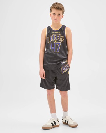 NBA Knee Length Mesh Shorts