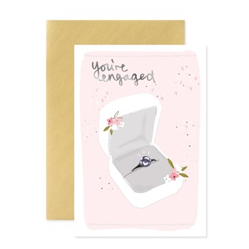 Hallmark Engagement Card - Ring