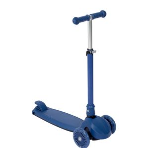 Light Up Wheel Tilt and Turn Scooter, Blue - Anko