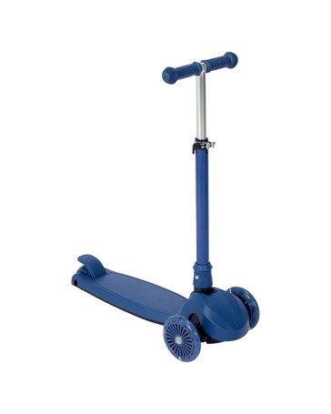 Light Up Wheel Tilt and Turn Scooter, Blue - Anko