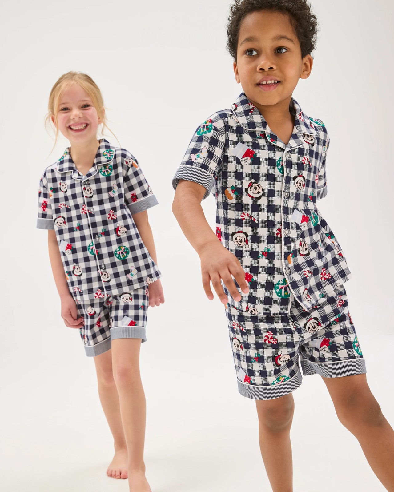 Family Matching Christmas Australian Cotton Younger Kids Pyjama Set - Mickey Mouse 2 of 5