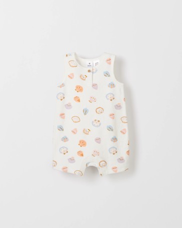Organic Cotton Baby Terry Short Romper
