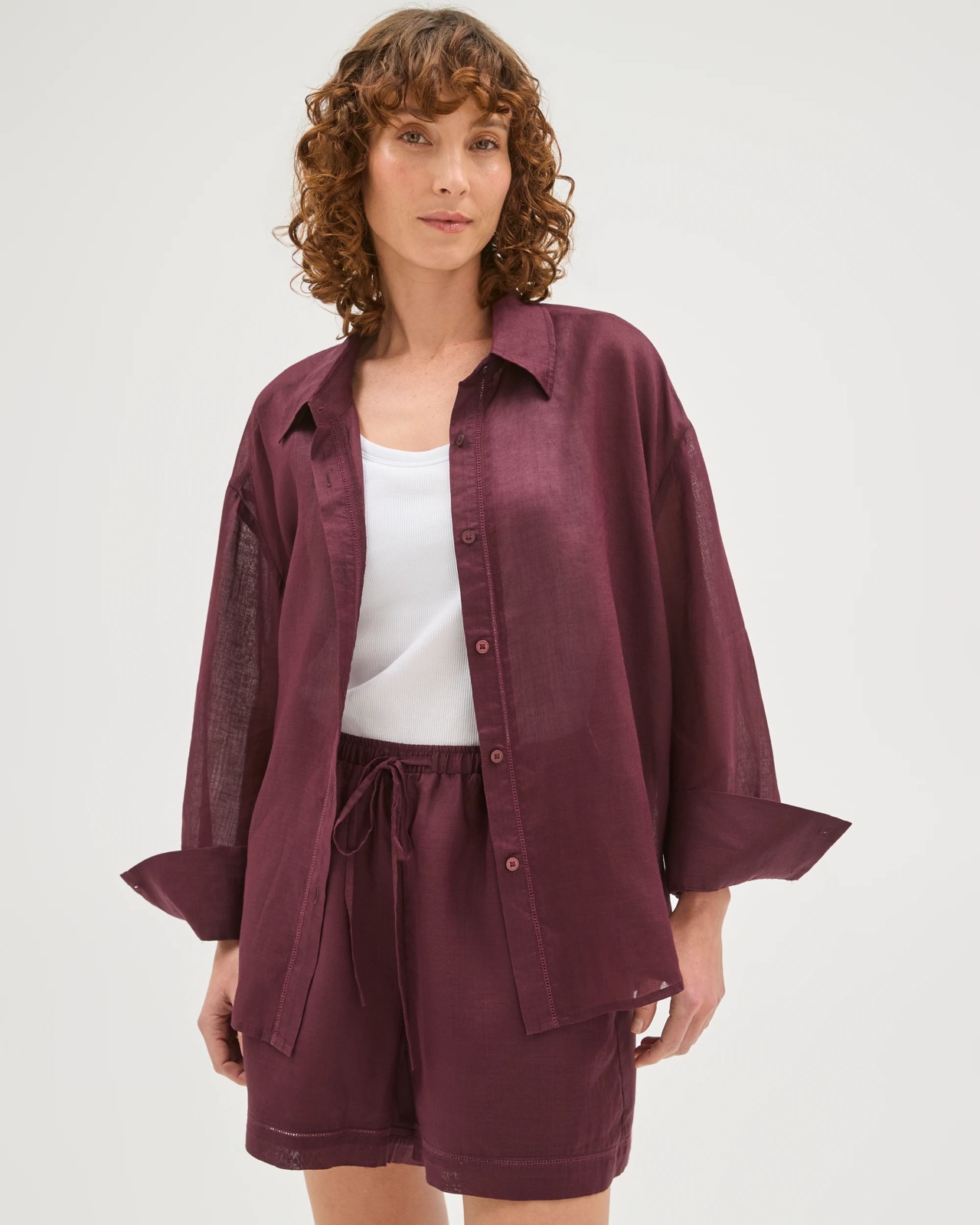 Long Sleeve Trim Detail Shirt 4 of 6