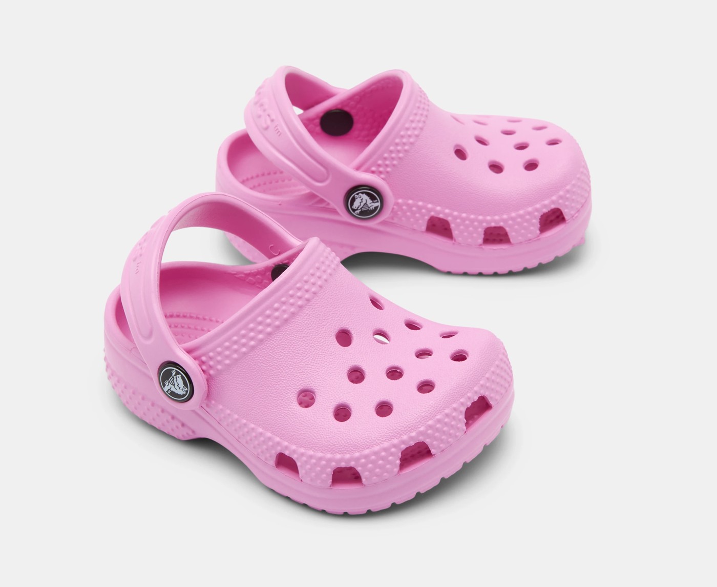 Crocs Baby Littles™ Clogs - Pink Taffy 2 of 5