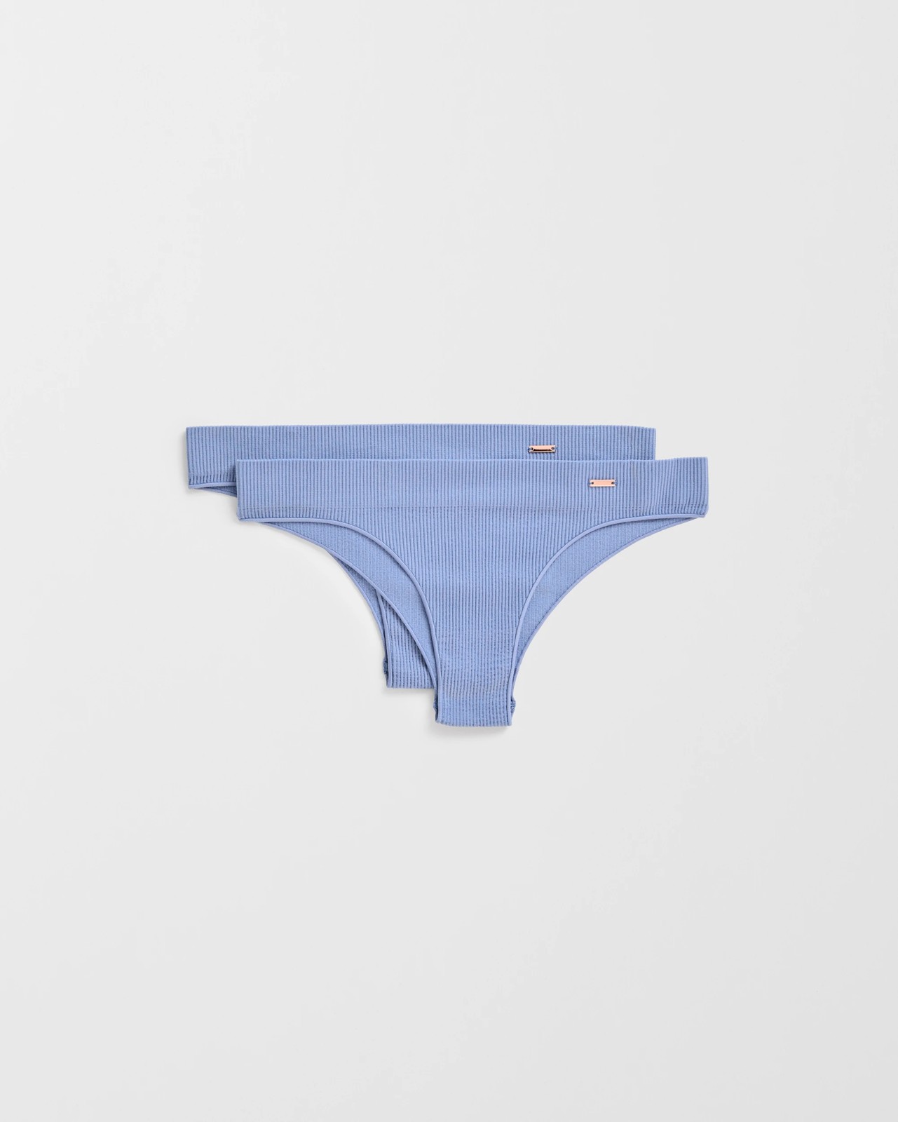 Lily Loves 2 Pack Rib Seamfree Brazilian Briefs 4 of 6