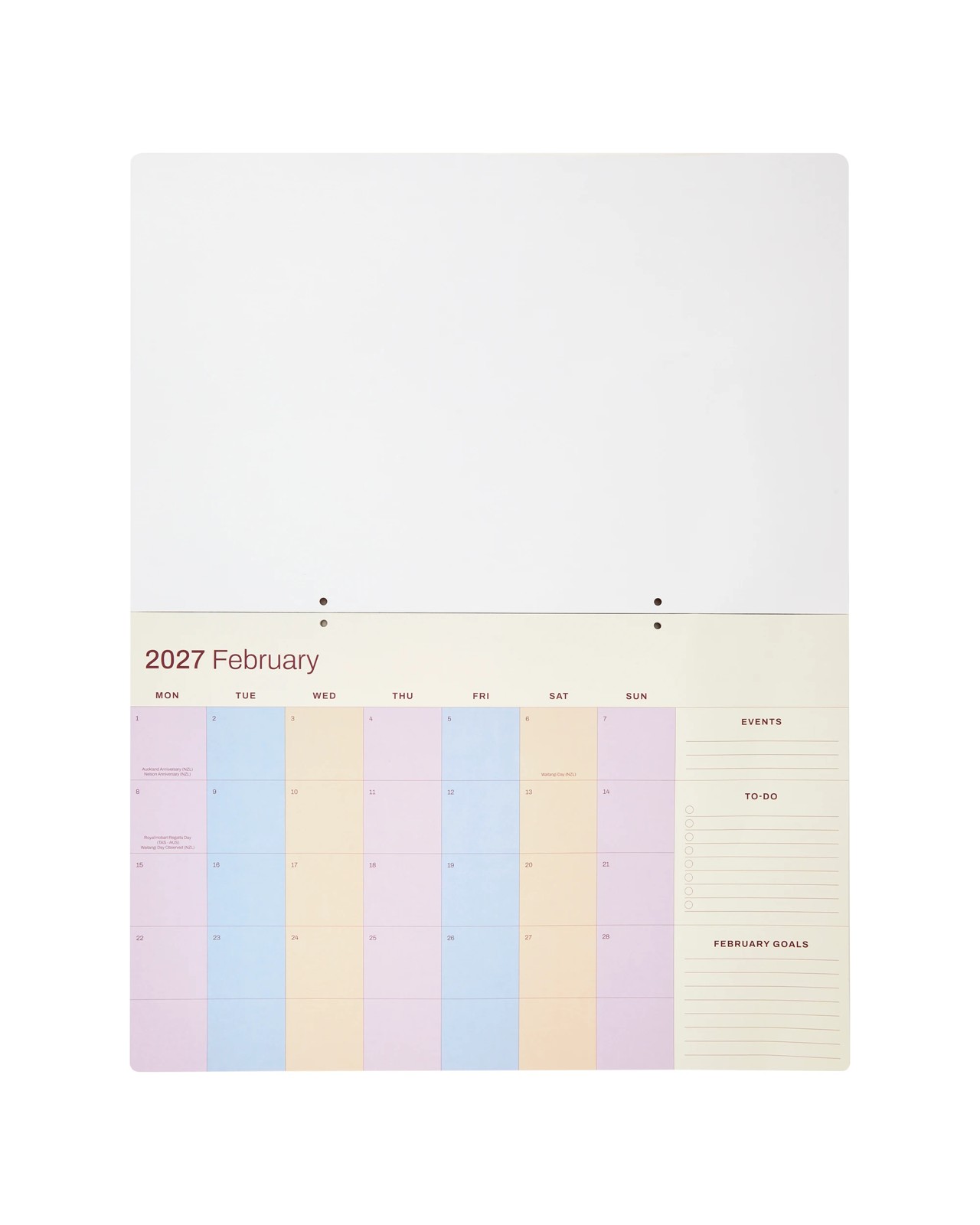 Anko 2027 Jumbo Colour Calendar 3 of 5