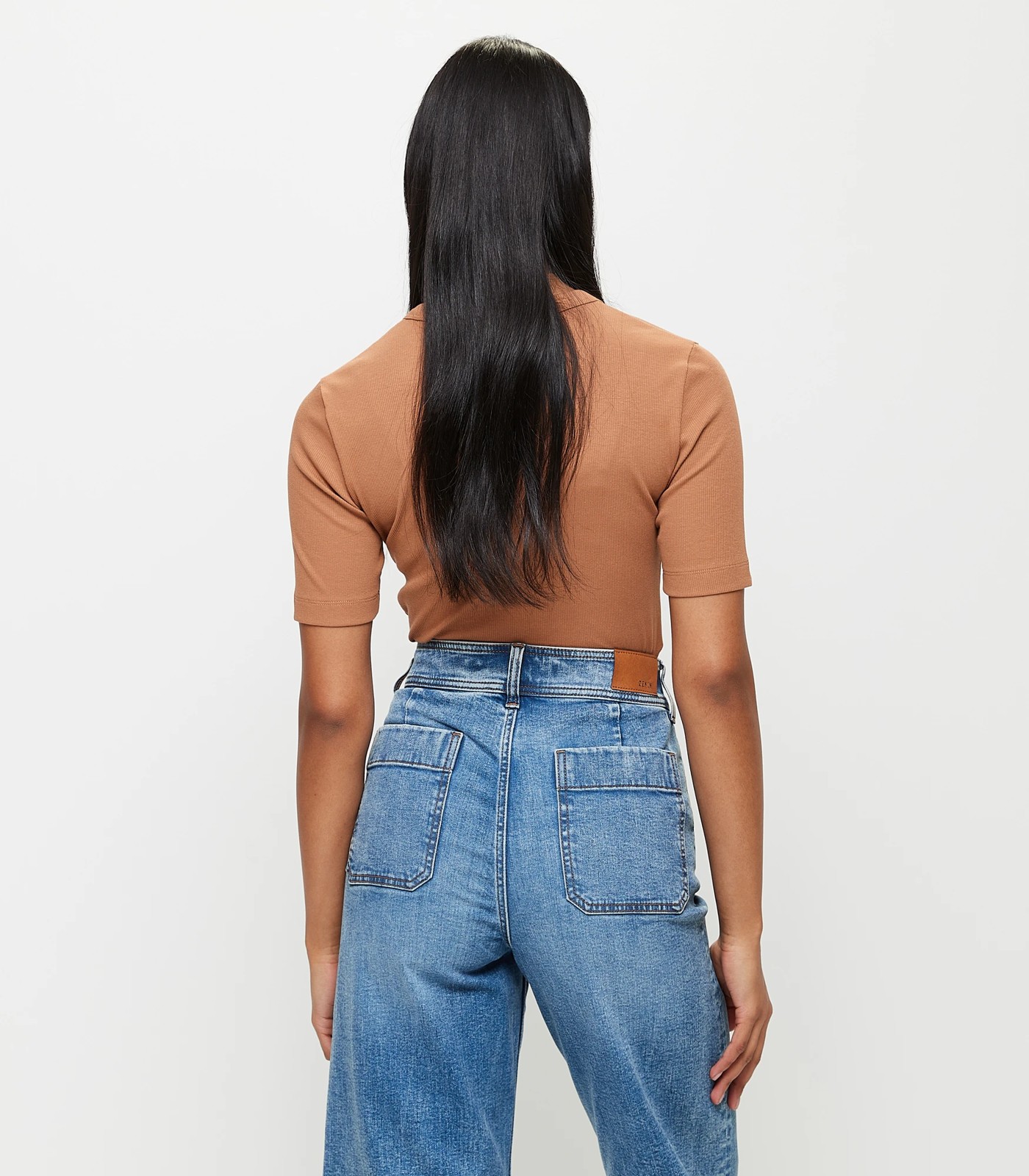 Australian Cotton Rib Layer T-Shirt 4 of 6