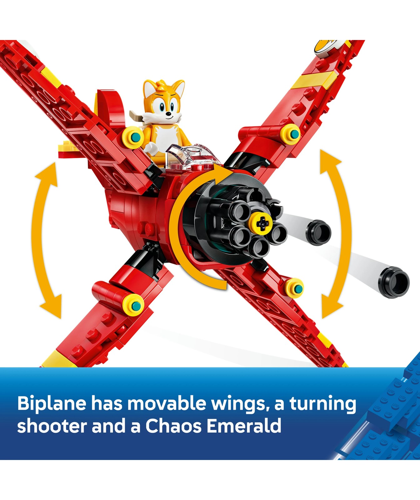 LEGO® Sonic the Hedgehog Tails' Tornado-1 77119 3 of 5