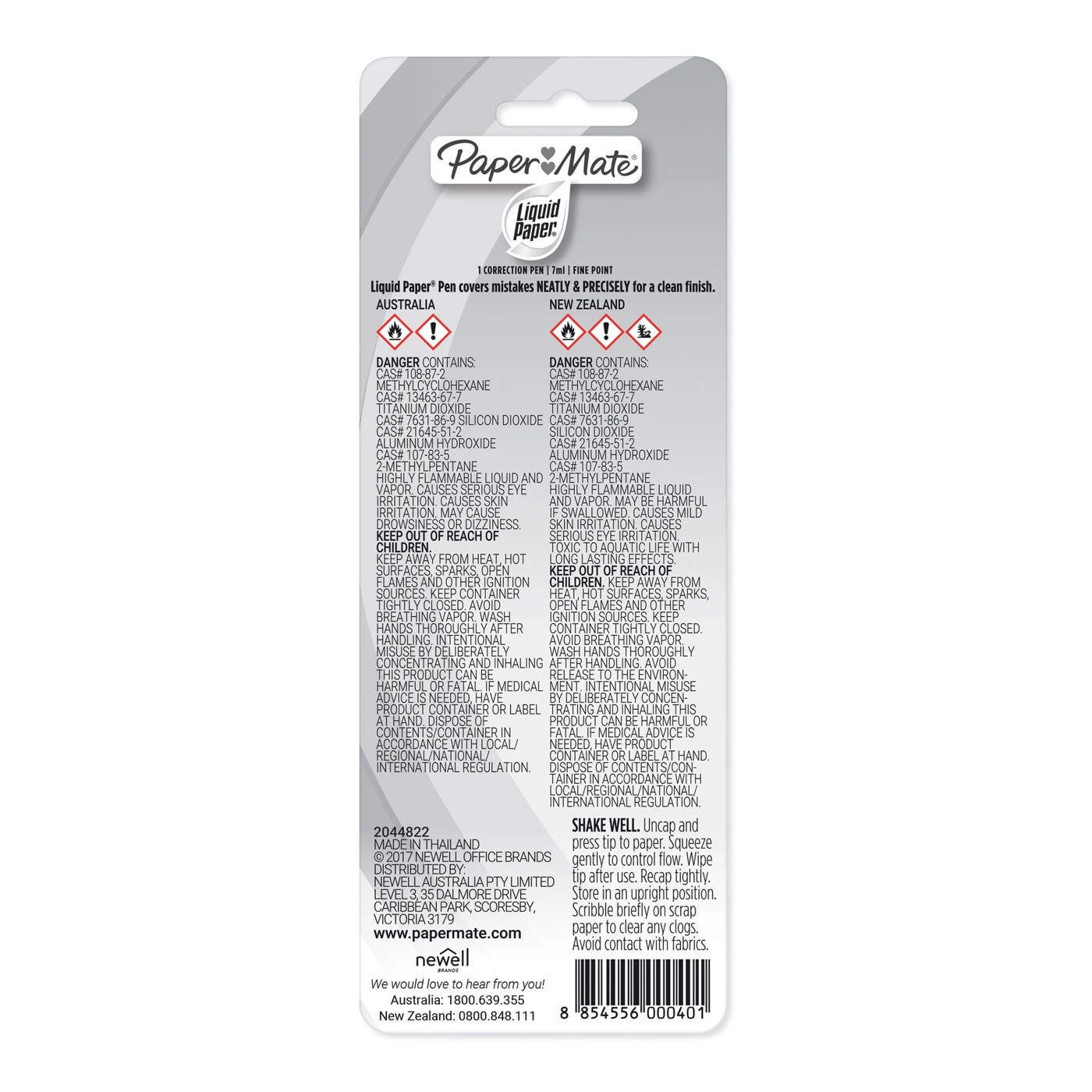 Paper Mate Liquid Paper Correction Pen 2 of 6