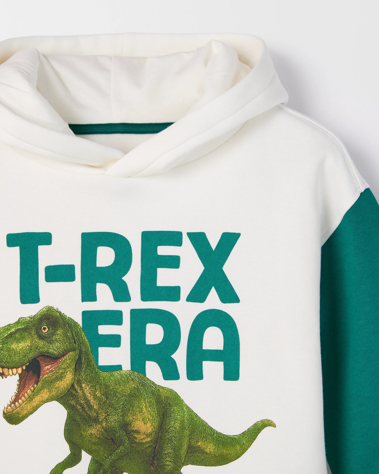 Australian Cotton Print Hoodie - Green 2 of 2