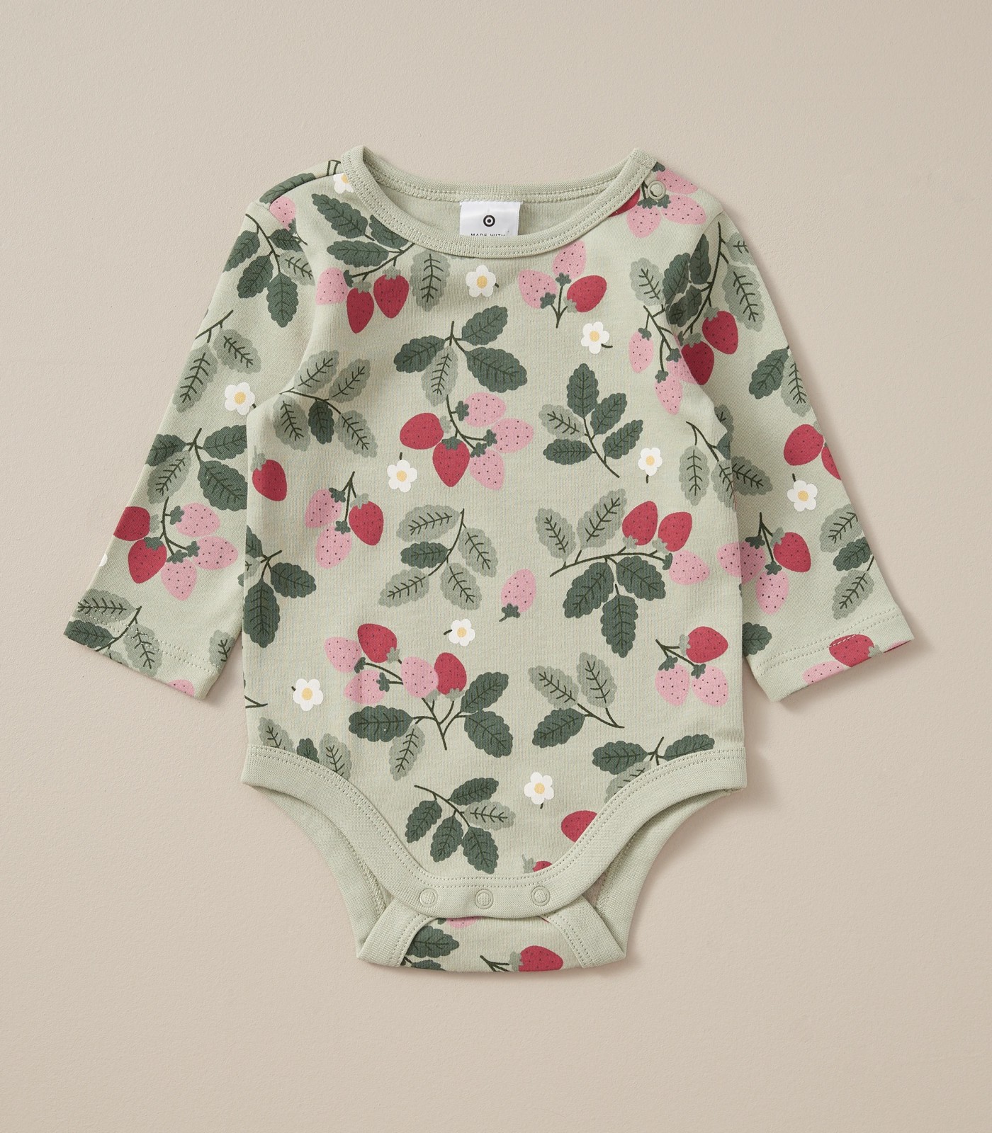 5 Pack Baby Organic Cotton Bodysuits 5 of 5