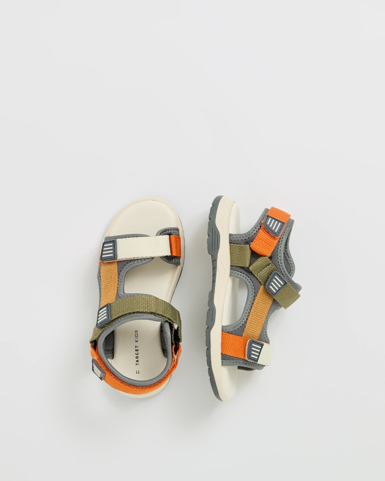 Open Tech Sandals - Grey / Orange 3 of 3