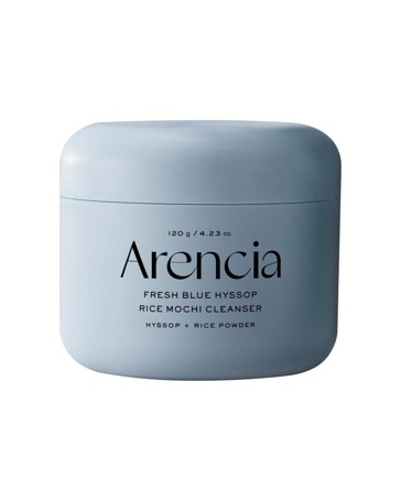 Arencia Fresh Blue Hyssop Rice Mochi Cleanser 120g