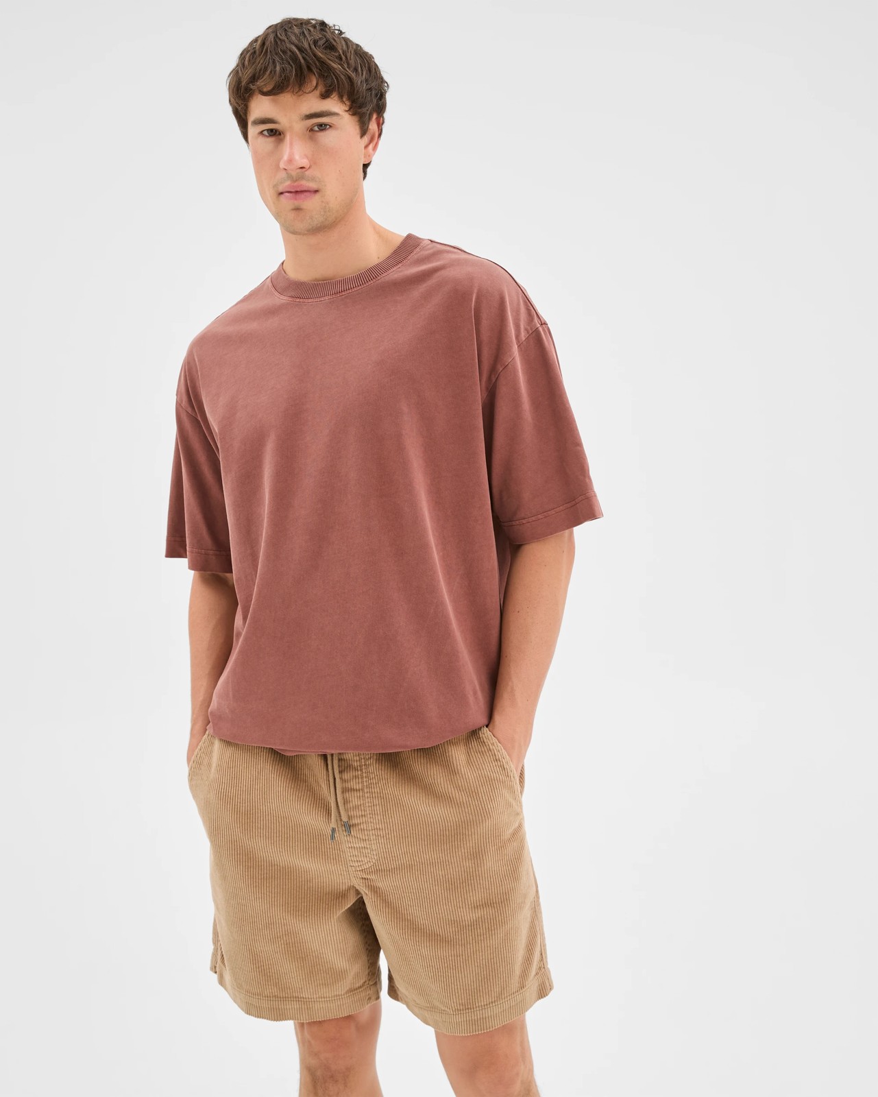 Commons Corduroy Shorts - Sand 3 of 6