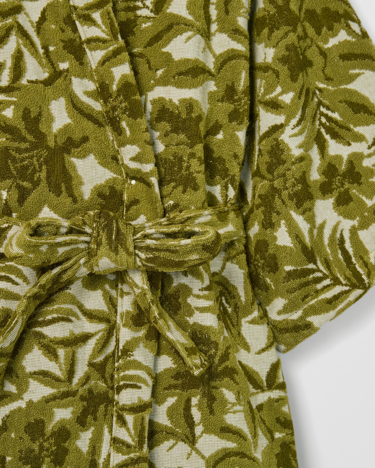 Serena Australian Cotton Jacquard Beach Robe 3 of 3