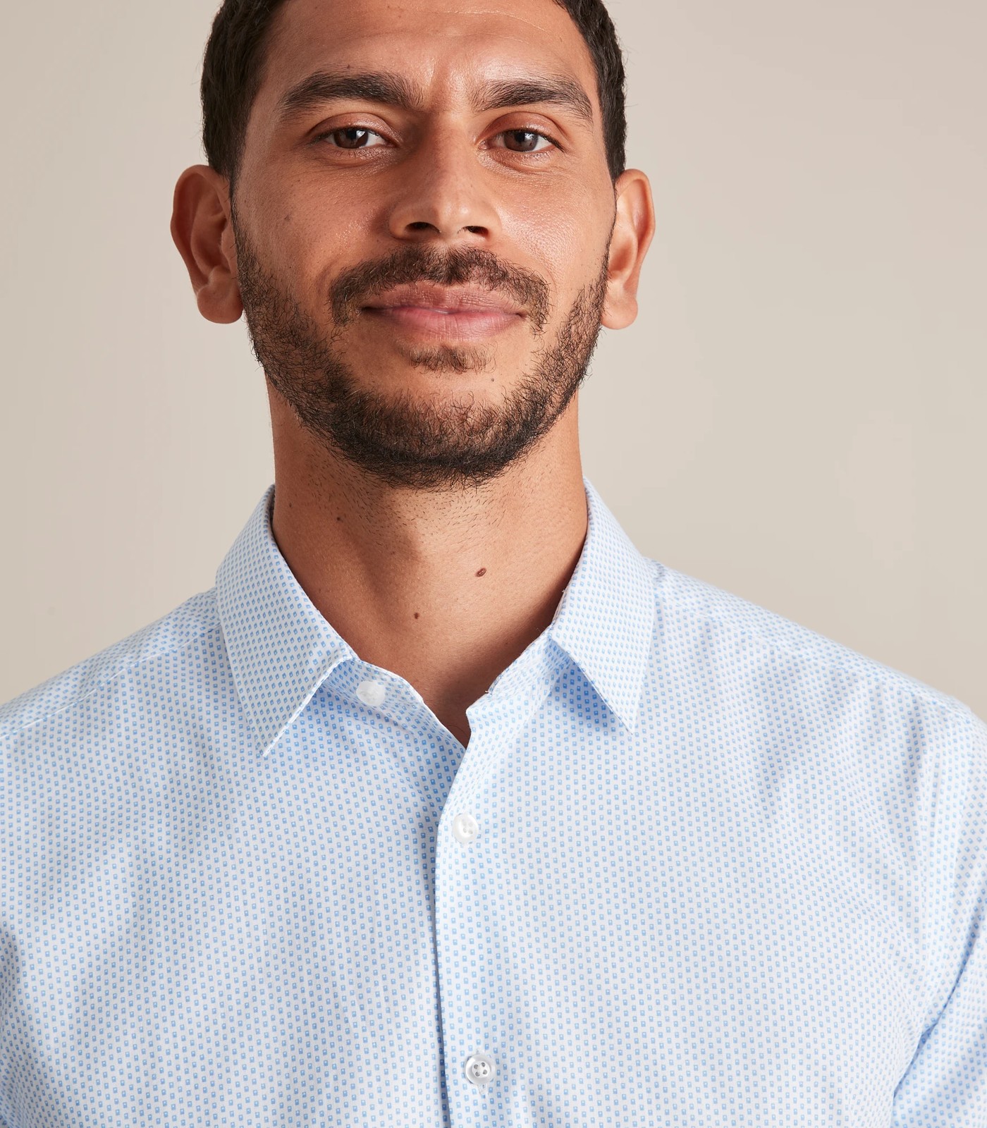 Preview Long Sleeve Square Print Business Shirt Target Australia