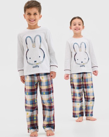 Family Matching Australian Cotton Easter Younger Kids Pyjama Set - Miffy