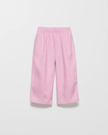 European Linen Fashion Pants