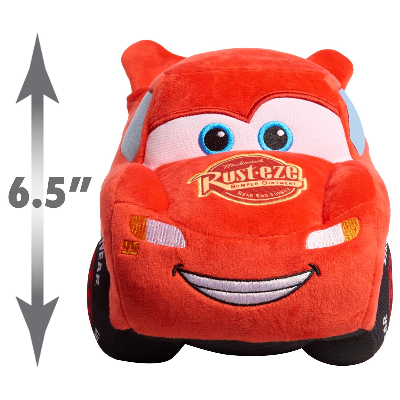 Disney Pixar Cars Large Plush Lightning McQueen 5 of 5