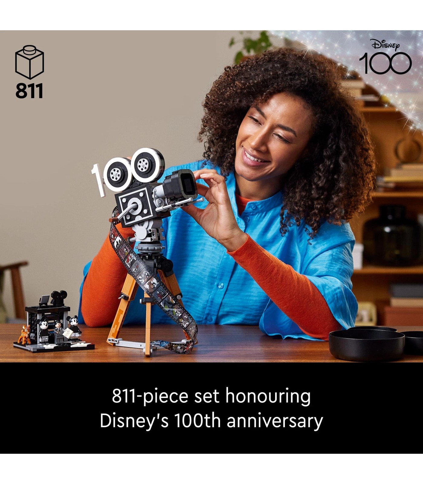LEGO® Disney 100 Classic Walt Disney Tribute Camera 43230