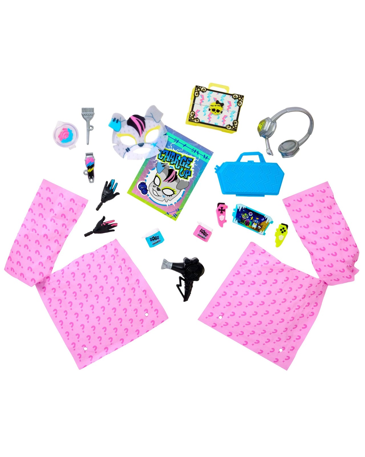 Monster High Self-Scare Secrets Frankie Stein Fashion Doll with 13 Realistic Accessories 6 of 6