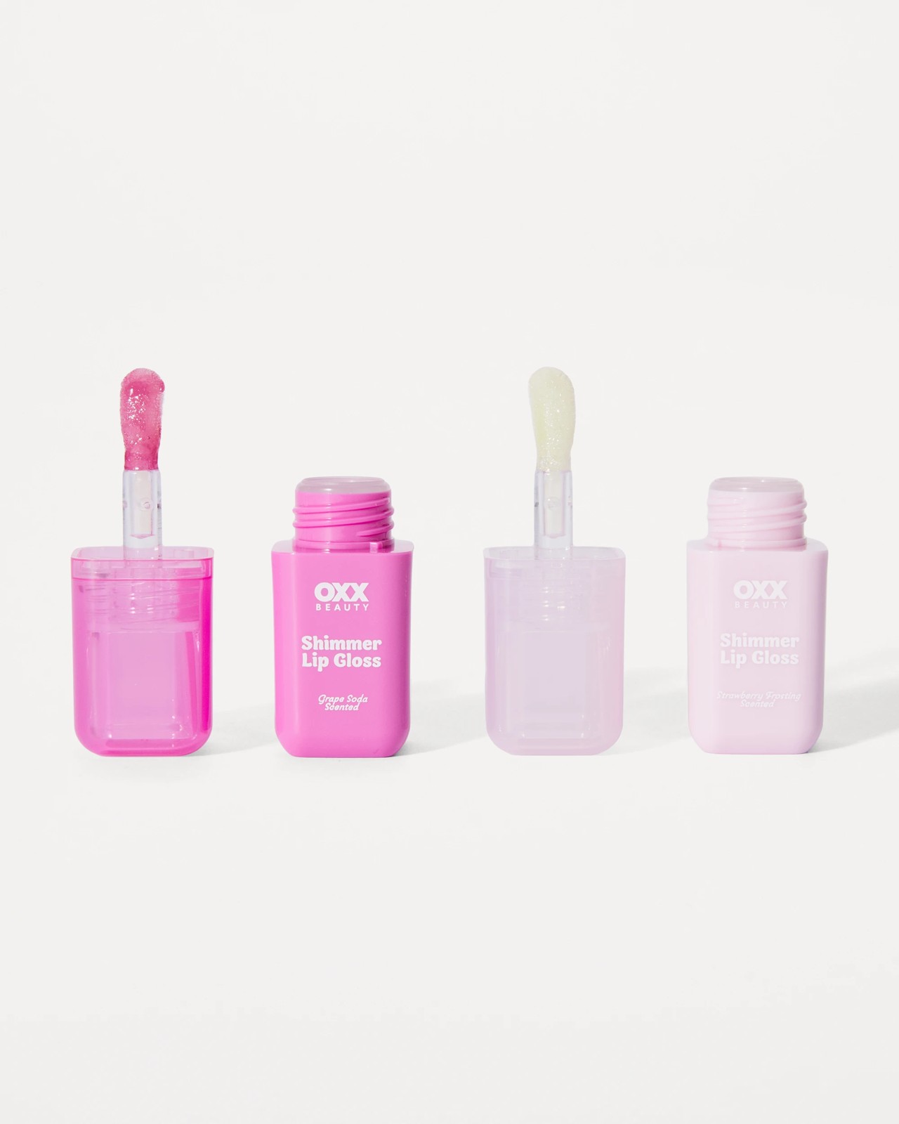 OXX Beauty Shimmer Lip Gloss Set - Pink 3 of 5