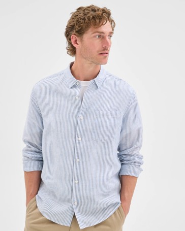 European Linen Long Sleeve Shirt
