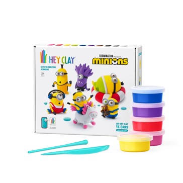 HEY CLAY Minions Large 6 Character Set