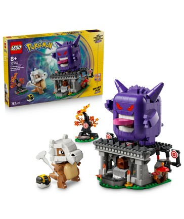 Pre-Order LEGO® Pokemon SMART Play: Cubone and Gengar's Spooky Showdown 72166
