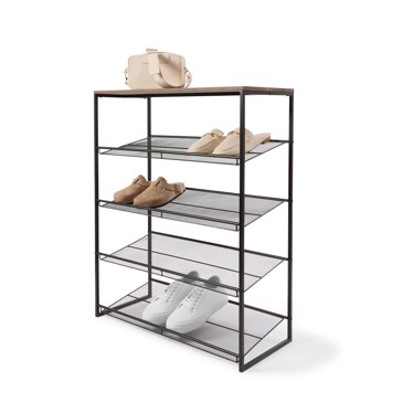 Anko 4 Tier Metal Shoe Rack