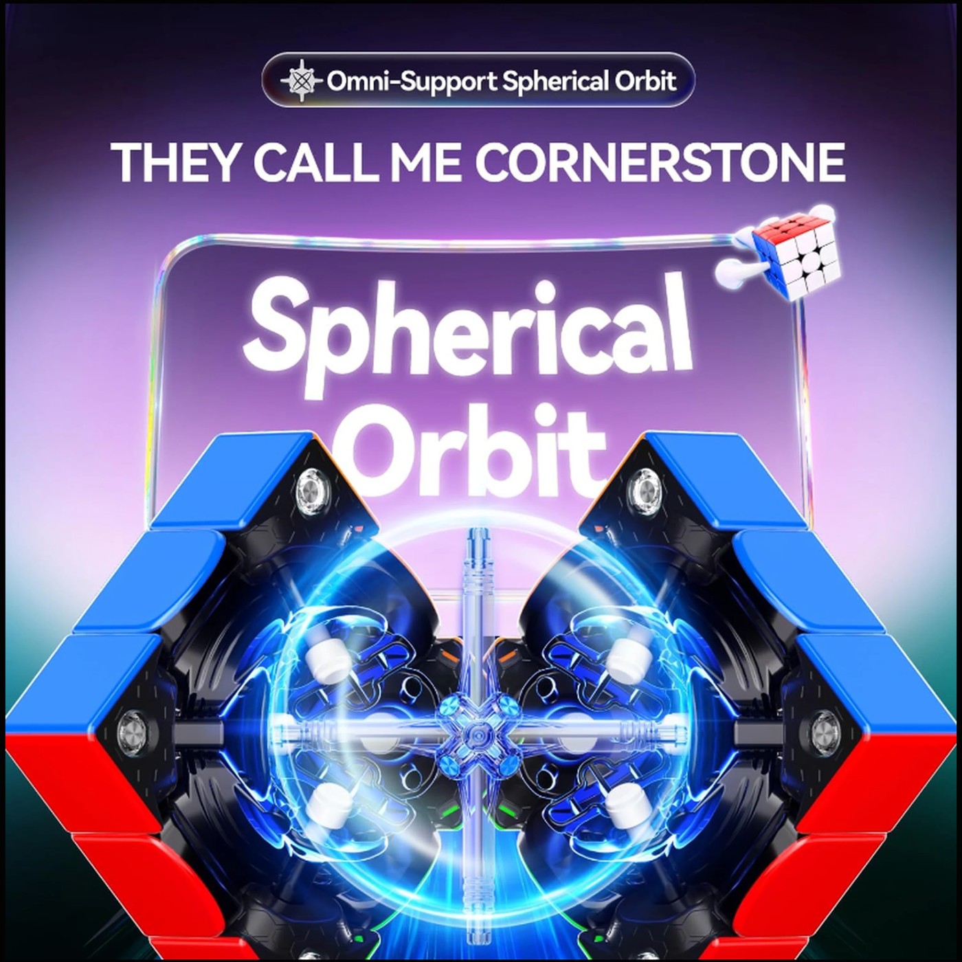 GAN V100 Competition Magnetic Speed Cube 3x3 4 of 5