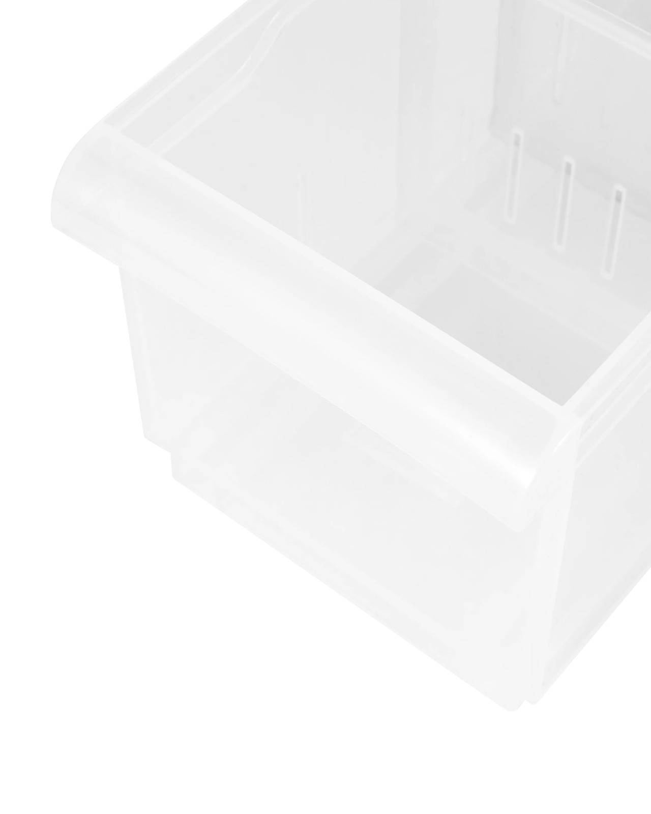 Anko High Stackable Roller Storage - Clear 5 of 5