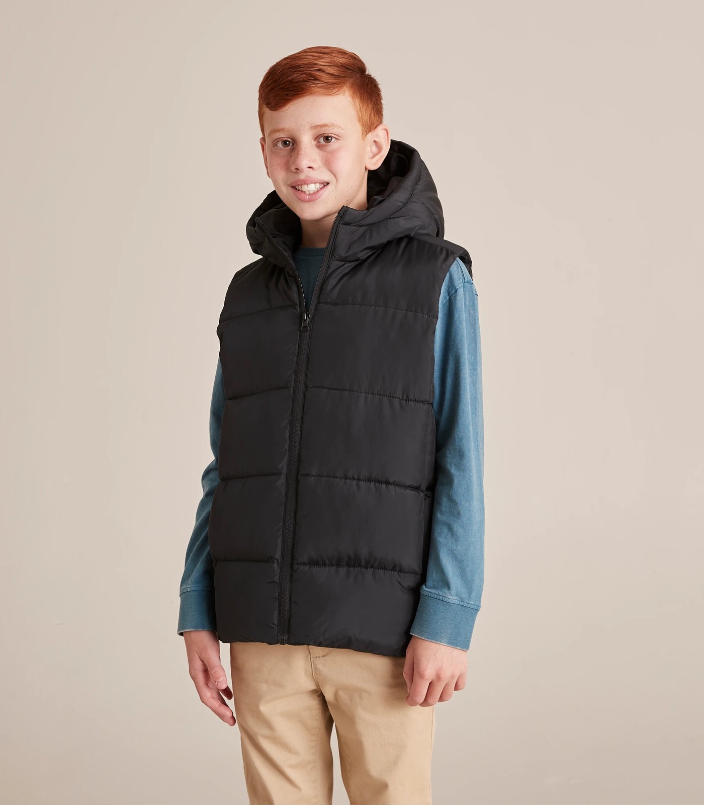 Mens puffer vest on sale target