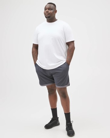 Plus Size Active Basketball Shorts