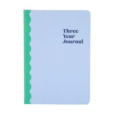 3 Year Journal, Blue - Anko