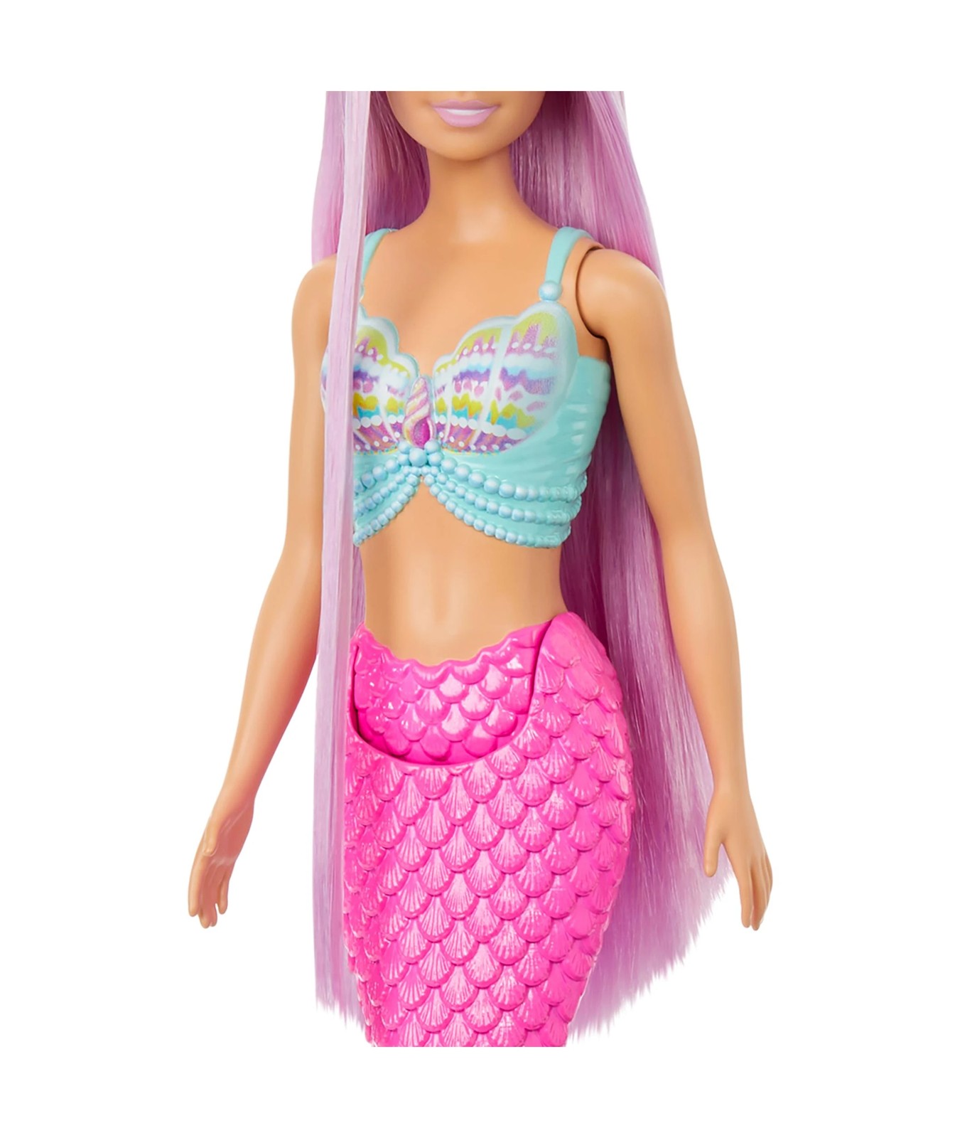 Mattel Barbie Mermaid Doll With 18Cm-Long Fantasy Hair & Accessories 6 of 6