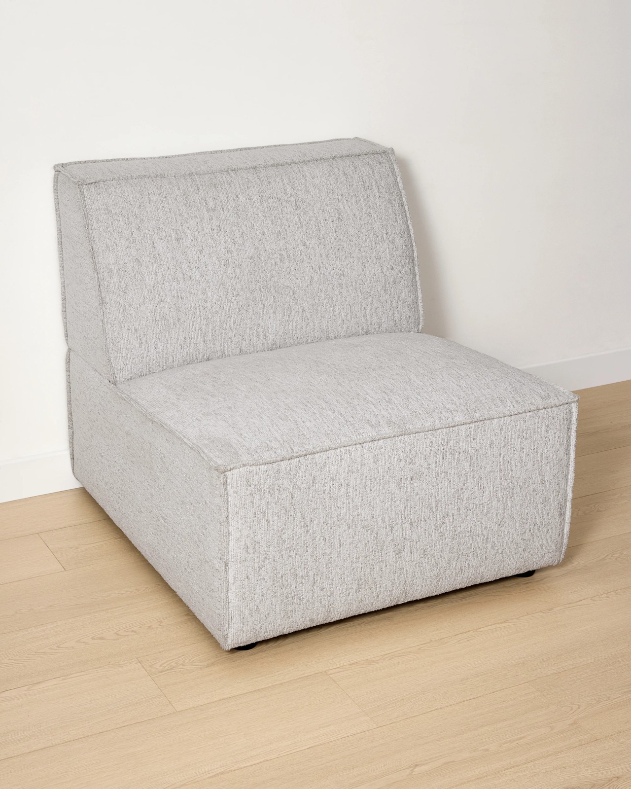 Anko Jax Block Lounge Chair - Cream 2 of 6
