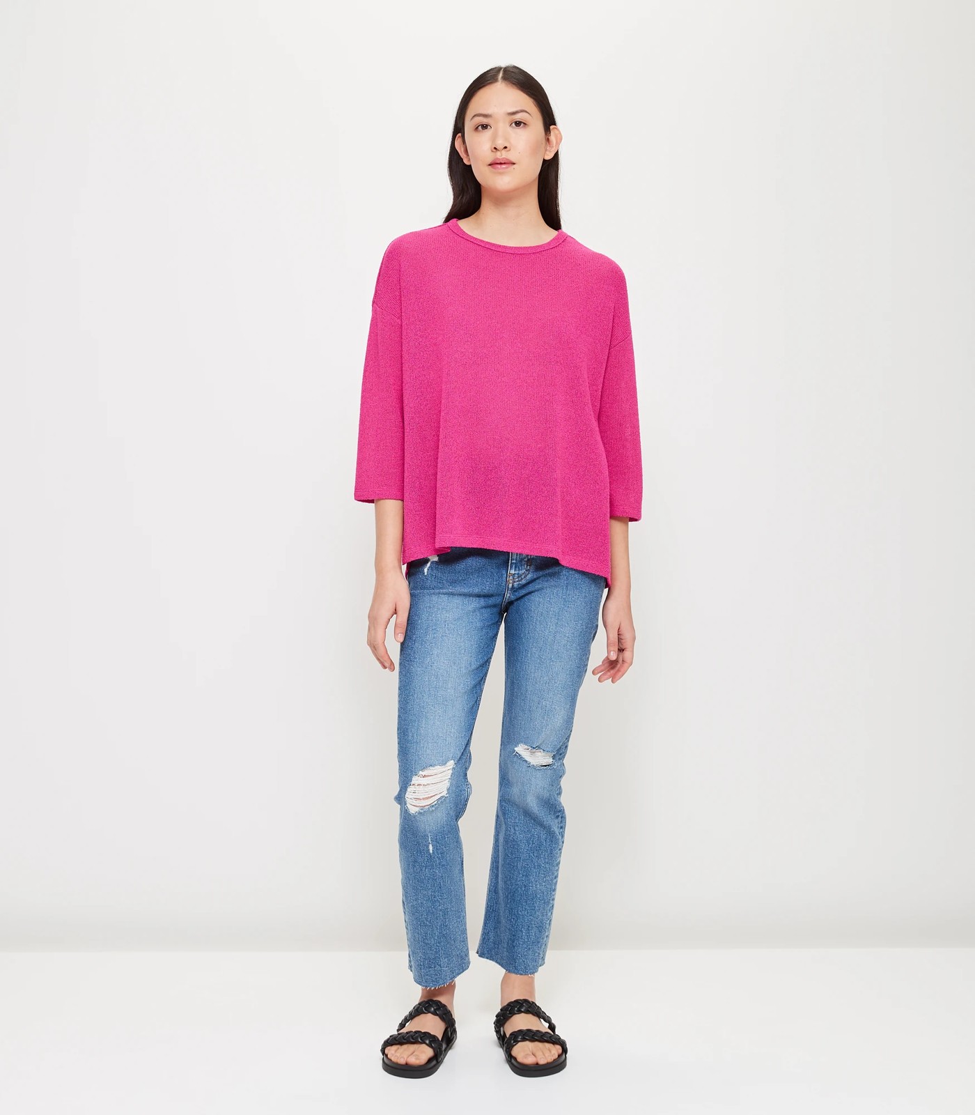 Dolman Sleeve Knit Top