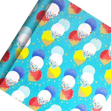 Hallmark Gift Wrapping Paper Roll - Balloons