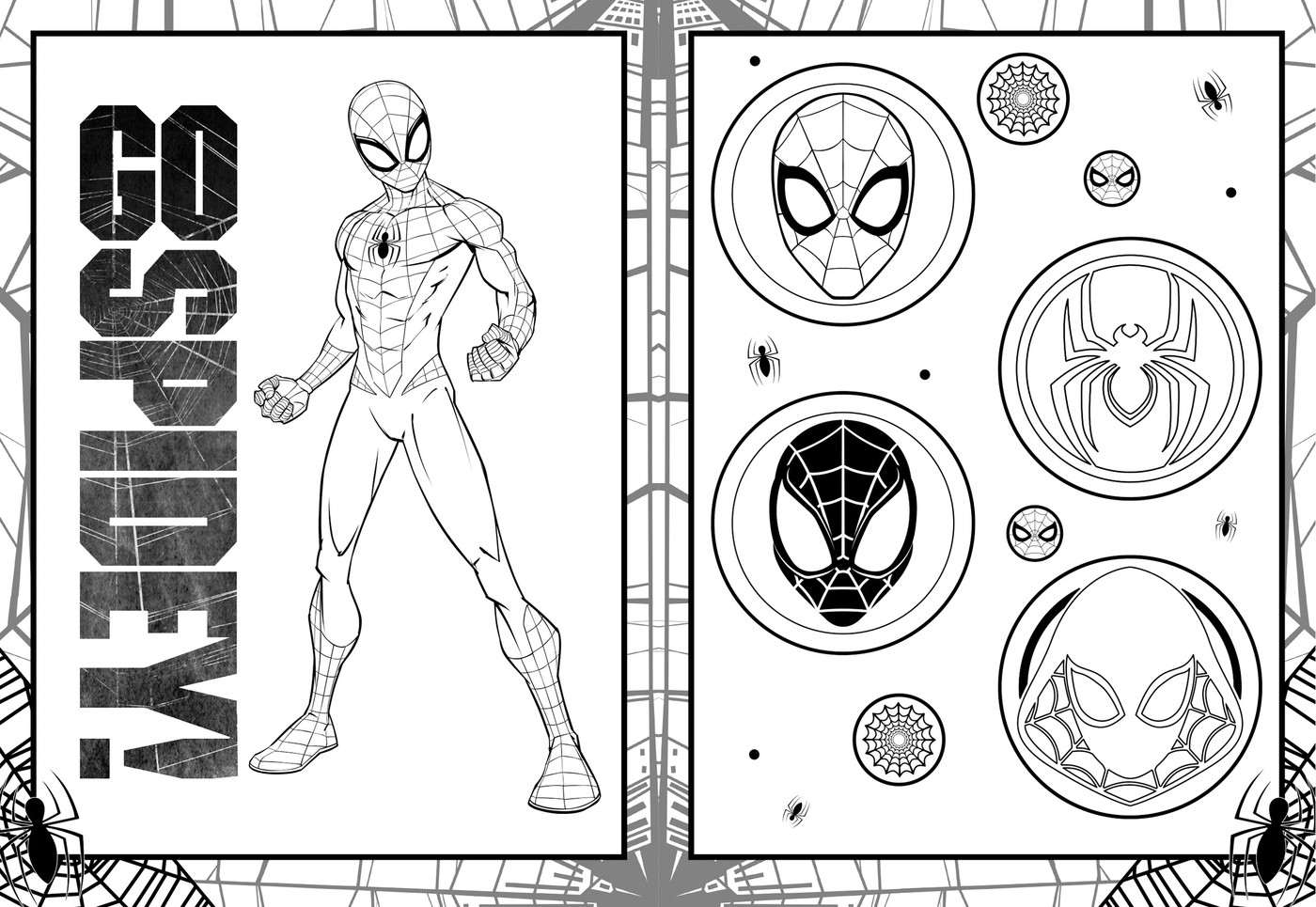 Marvel Spider-Man: Superstar Colouring and Sticker Book 4 of 4